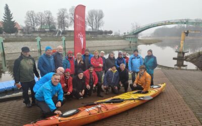 Spływ Andrzejkowo-Barbókowy rz, Odrą  Głogów-Nowa Sól